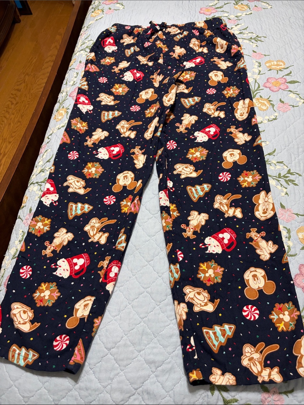 Mickey Mouse & Friends Old Navy pajama Bottom Pants Size Medium Tall PreOwned